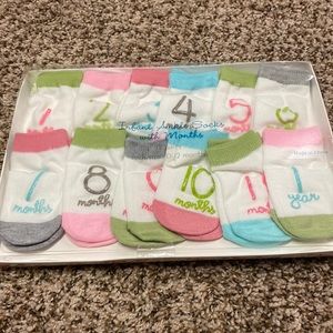Infant ankle month socks